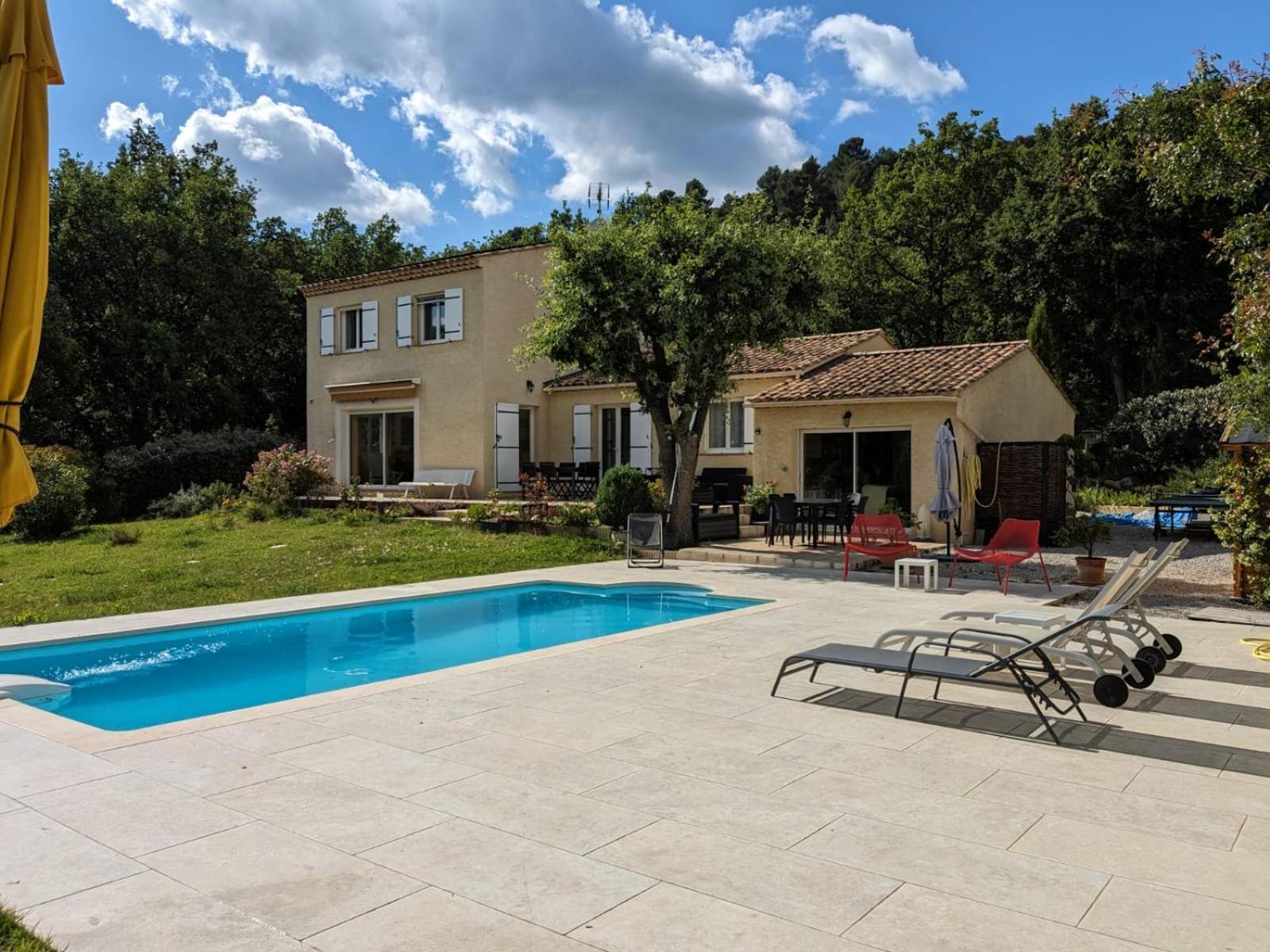 Villa Calme Avec Piscine A Greoux Exterior foto